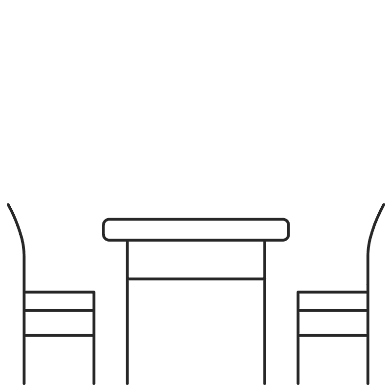 Dining area icon