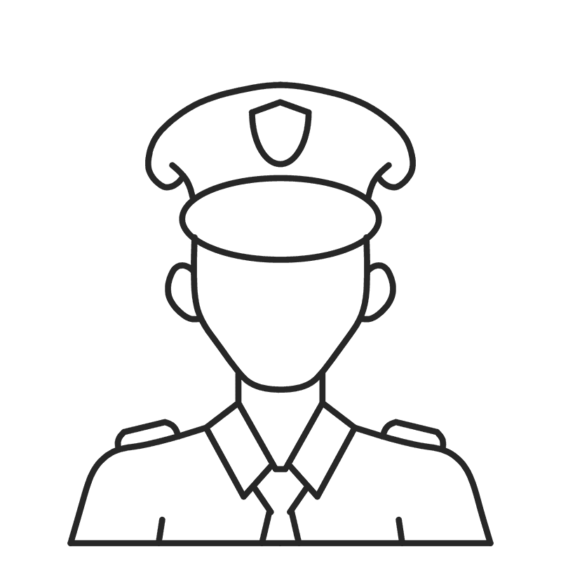 Security guard icon