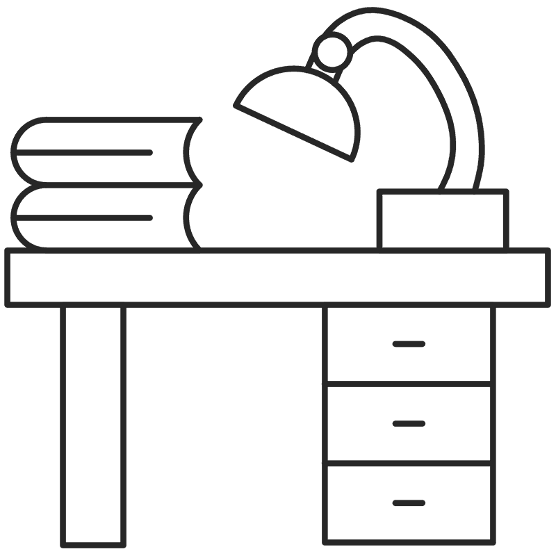 Study table icon
