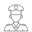 Security guard icon