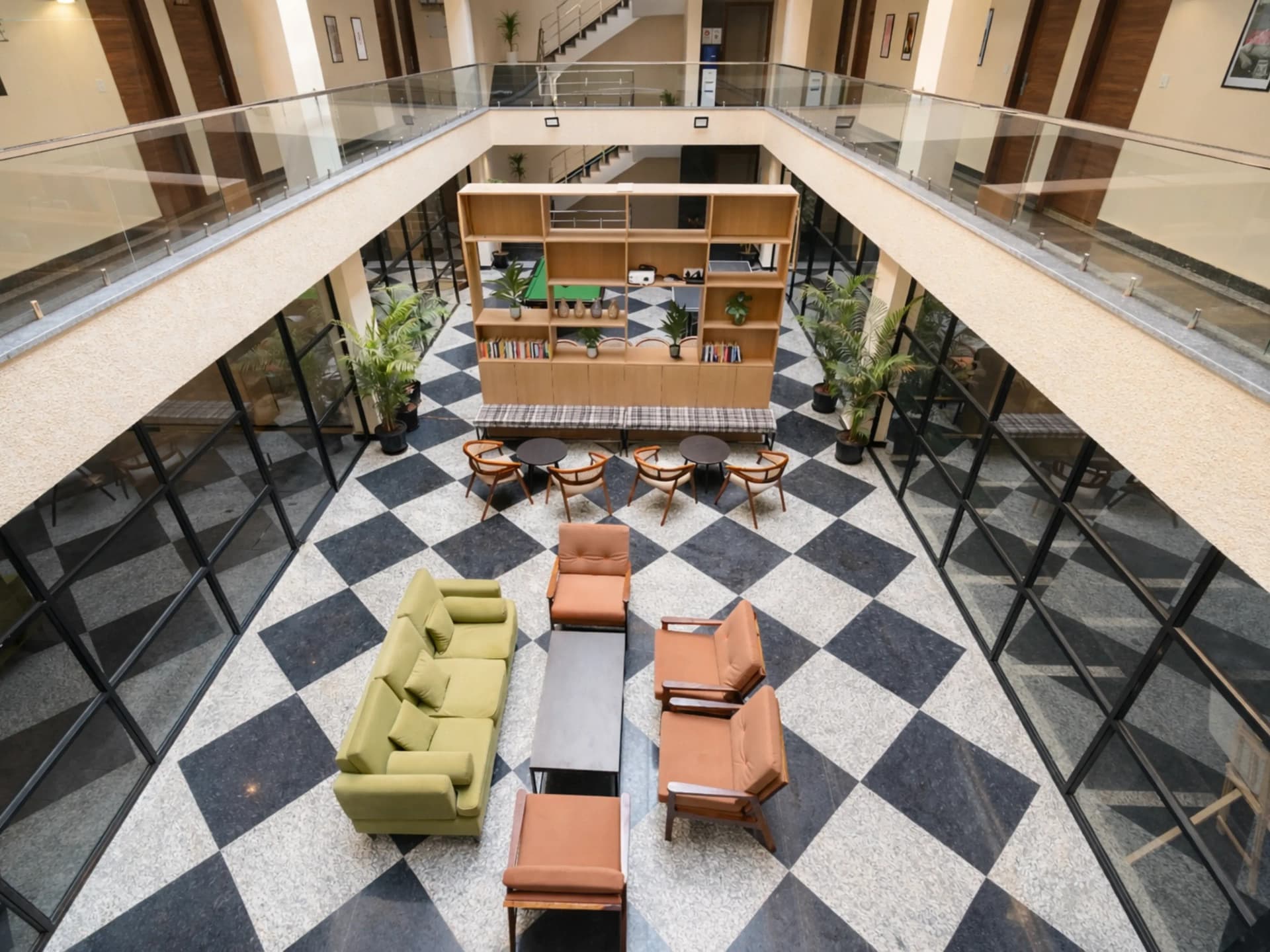 Nova is a coliving PG in Gurugram, offering 96 beds across 48 Rooms apartments with rooms starting at Rs. 30,000/month.