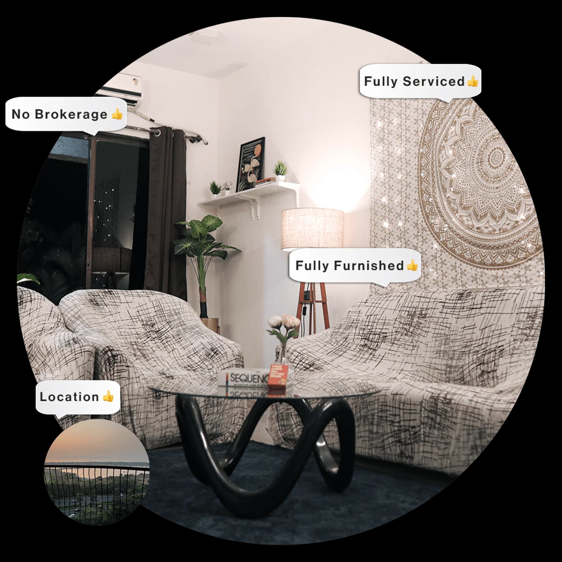 Ready-to-move-in coliving space with all essentials managed